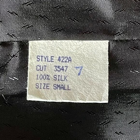 Vintage Emil Rutenberg Womens 100% Silk Tweed Blazer Jacket Handwoven Boxy Fit S - Picture 8 of 9